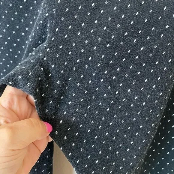 ❤️Faded Glory Black/White Pants (8) - Picture 5 of 7